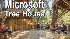 WATCH: Microsoft Unveils Amazing Treehouse Office Where Employees Can Brainstorm In Fresh Air