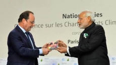 Narendra Modi, Francois Hollande Unveil Ricky Grammy-Winning Indian Artist Ricky Kej's New Album