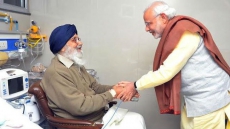 Parkash Singh Badal Advised Rest; Still In Hospital, Modi Visits PGI To Meet Ailing CM