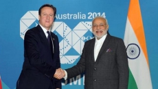 NRIs hail Modi's UK trip