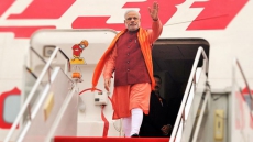 Modi Arrives In China, Visits Terracotta Warriors Museum And Ancient Buddhist Temple In Xi'an