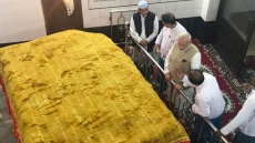 PICS: PM Modi Visits Mughal Ruler Bahadur Shah Zafar's Grave In Myanmar
