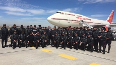 Modi Leaves For Vancouver