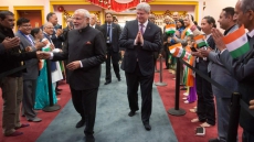 PM Modi Ends Three-Day Visit With Protesters And Supporters At Vancouver And Surrey Temples