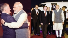 PICS: PM Modi Breaks Protocol, Receives Jordan’s King Abdullah At Delhi Airport
