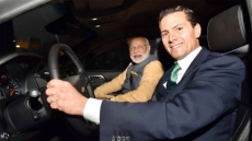 Mexican President Nieto Drives PM Narendra Modi To Restaurant For Vegetarian Dinner