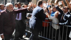 Modi Supporters, Pro-Kashmir Secession Backers Face Off at UN Complex