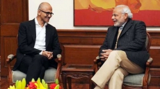Microsoft CEO Satya Nadella Meets Modi; Keen To Be Partner In Digital India