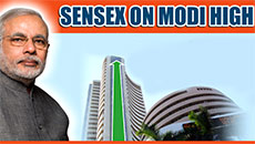 Modi Wave: Sensex Breaches 24,000-Mark