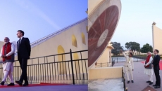 French Prez Macron in Jaipur today, to take tour of heritage sites with PM Modi