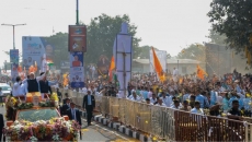 PM Modi holds spectacular roadshow in Nashik, to throw open 27th National Youth Festival