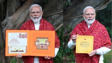 PM Modi releases commemorative postage stamps on Ram temple in Ayodhya