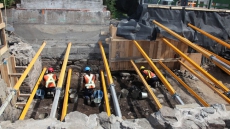 Montreal Archeological Dig To Explore Ruins Of Early Prison Near City Hall