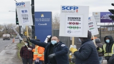 Montreal dockworkers begin strike at port