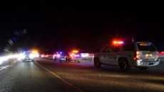 One dead after multi-vehicle crash led to shutdown of Highway 1 in Surrey, B.C.