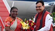 President Murmu reaches Jaipur on two day visit
