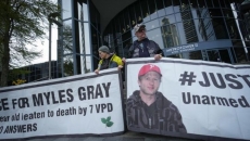 Vancouver police officer tells inquest he punched Myles Gray as hard as he could