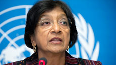 UN's Pillay seeks peaceful solution to Ukraine crisis