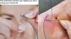 Video: You Have Been Threading Needles WRONG All Your Life