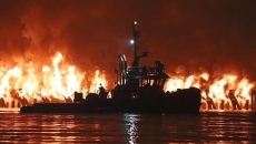 New West police arrest suspect in relation to Pier Park fire