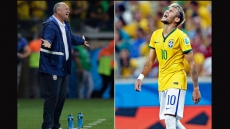 Neymar's agent calls Scolari 'old jerk'