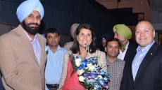 Nikki Haley arrives in Amritsar