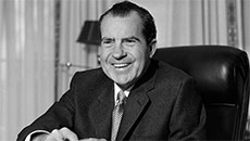 The ultimate comeback: 40 years after resigning, Nixon lives! (At least on Twitter)