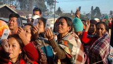 Huge turnout in Lok Sabha polls in northeast India