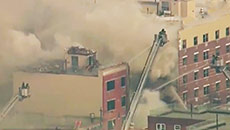 Two killed several hurt in New York's Harlem explosion