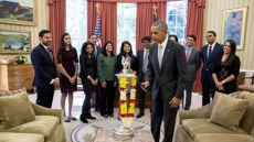 Obama Lights Diya In Oval Office, Celebrates Last Diwali As US President