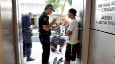 Men detained outside Obama's hotel in Brisbane
