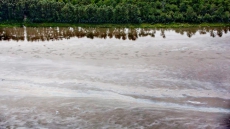 Giant Hose Awaits Pumps To Move Vital Water Into Saskatchewan City