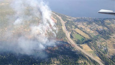 BC: Okanagan Wildfire Prompts Local State Of Emergency Near Peachland