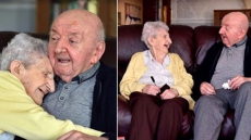 WATCH: 98-Year-Old Mom Moves into Retirement Home to Take Care of 80-Year-Old Son