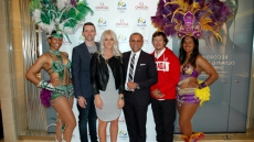 Canadian Olympians, past and present, attend RIO 2016 Olympic Games Event at OMEGA Vancouver Boutiqu