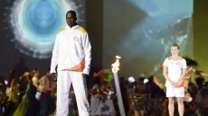Donovan Bailey Headlines Starry Pan Am Opening Ceremony With CN Tower Stunt