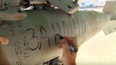 Russia Pounds Islamic State Terrosits With 'For Paris' Bombs