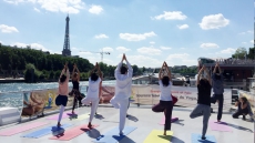 After Nav Pe Charcha, It Is Nav Pe Yoga In Paris