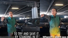 WATCH: How To Save A Parking Spot? This Woman’s Trick Is The Funniest Thing You Will See Today