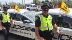 Spotted: Toronto Area Police Car Flying A 'Khalistan Flag'