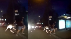 Vancouver Police Search For Man Who Pushed Victim Into Traffic During Assault