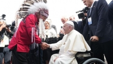 Pope sorry for assimilation of Indigenous people