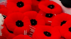 Hand-Made Poppies Proudly Worn By Some Aboriginal Veterans To Show Respect