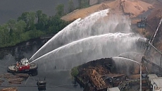 Firefighters Battle Blaze At Port Moody Mill; Workers Douse Fire At Another Mill