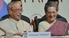 When Cryptic Comment On Pranab Made Sonia Burst Into Laughter