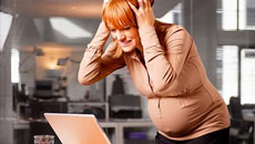 Stressed mothers may affect behaviour of the unborn