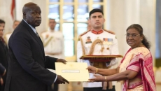 President Murmu accepts credentials from envoys of four nations