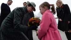 Princess Anne begins a two-day visit to Ottawa to take part in Remembrance Day