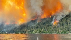 Properties destroyed as latest B.C. wildfire flares, forcing urgent evacuations