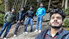 5 Punjabi men use turbans to come to the rescue of 2 men who fall into a river at Golden Ears Provincial Park
